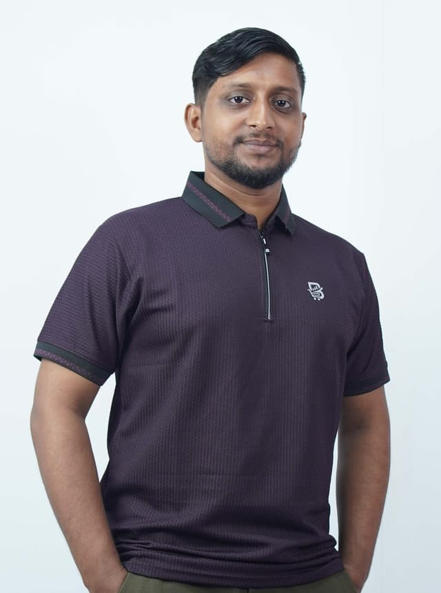 প্রিমিয়াম পোলো টি-শার্ট – Elegant Maroon